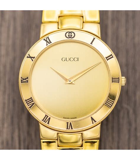 gucci mens wathc|vintage men's Gucci watch.